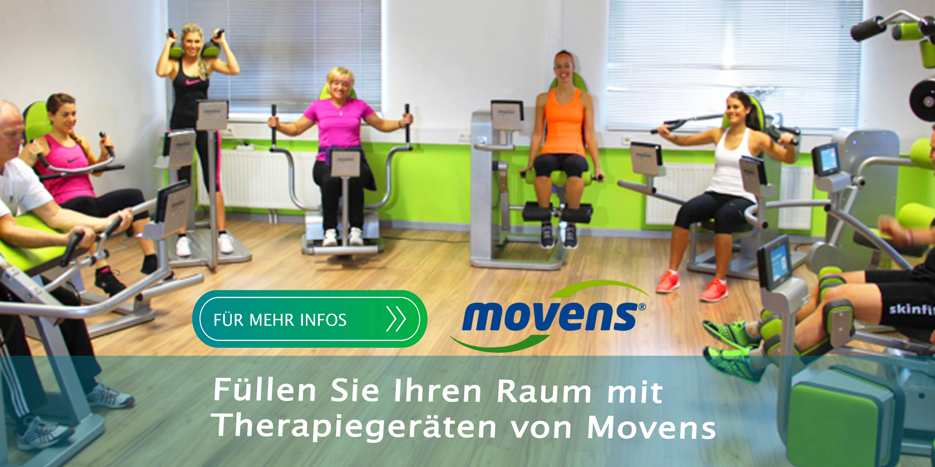 Movens - Therapiegeräte für Physiotherapie und Reha